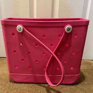 Baby Bogg bag prototype - haute pink
